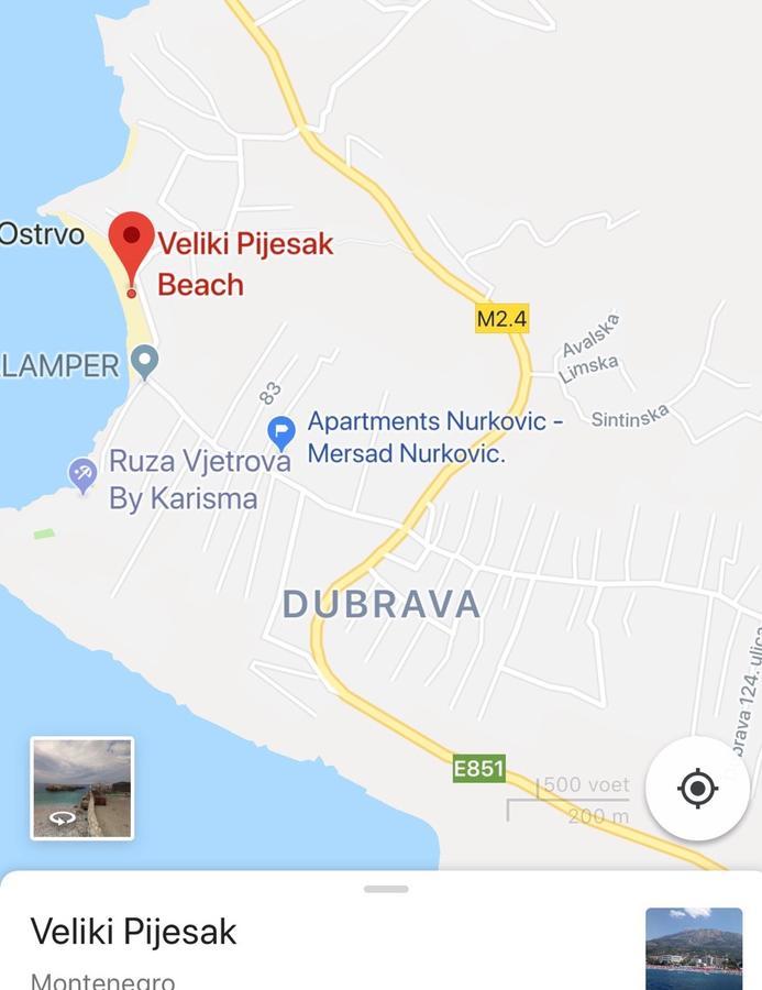 Apartments Nurkovic Добра вода Екстериор снимка